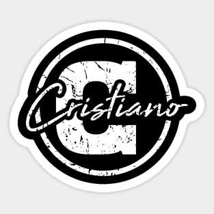 Cristiano Emblem Sticker